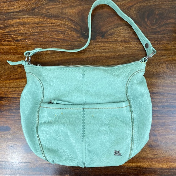 The Sak Handbags - The Sak hobo purse - mint green - leather shoulder bag